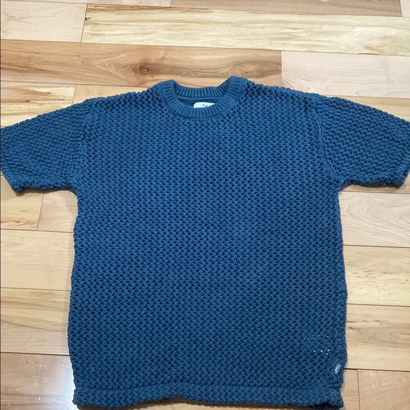 TNA Tops - TNA Dusty Blue Knit Sweater